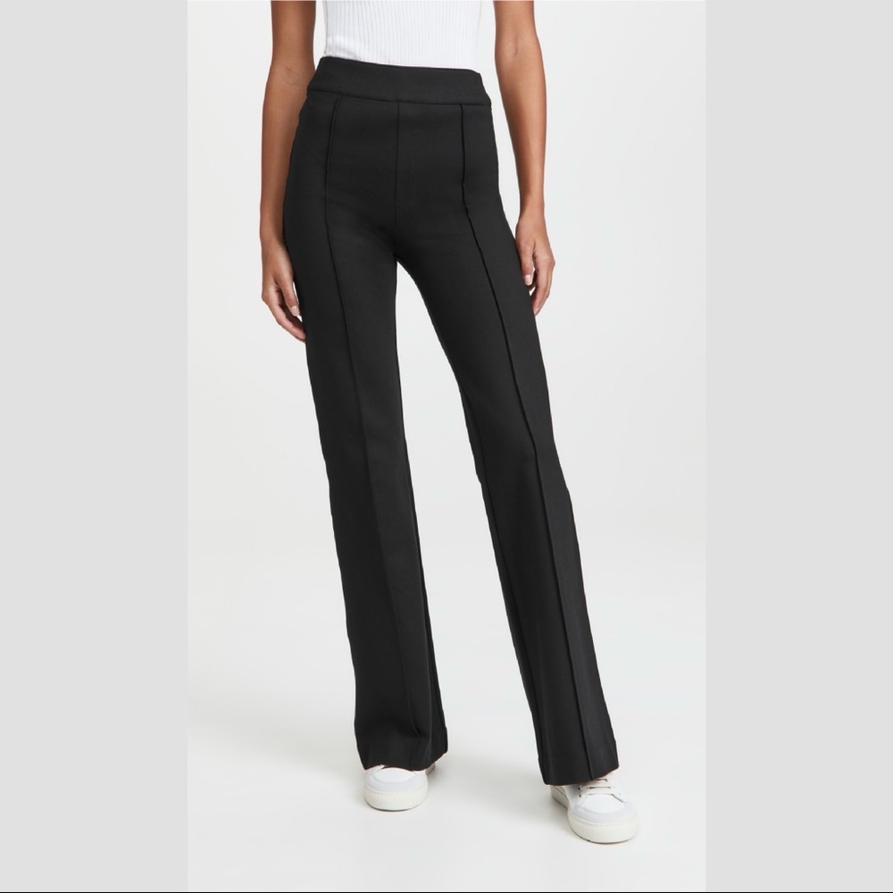 Spanx flared pants designed for a high rise with slim fit